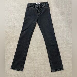 REFORMATION Liza High Waist Straight Jeans